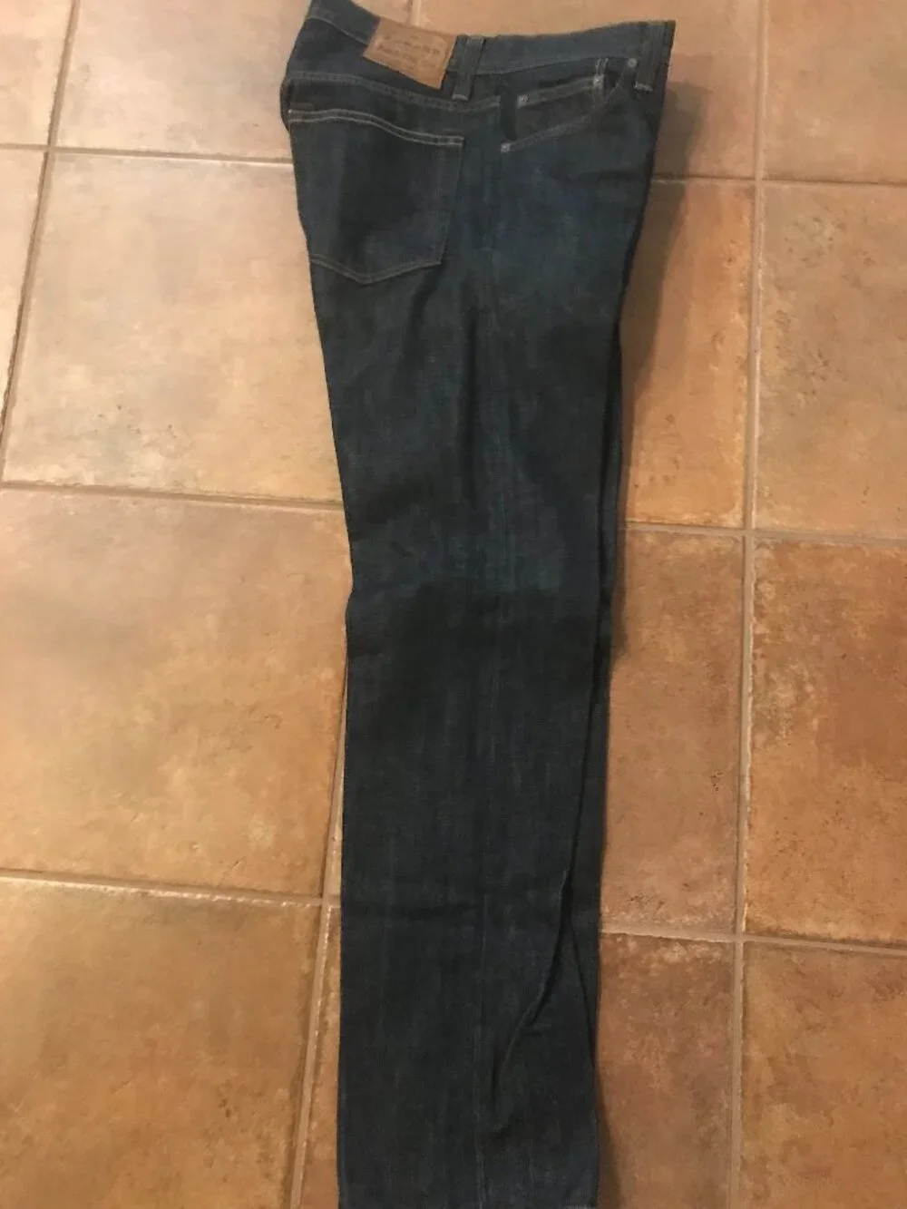 J Brand Men’s Slim Straight Dark Denim Jeans 34x33 Made USA NWOT